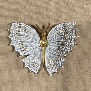 Vintage Coro Butterfly Brooch